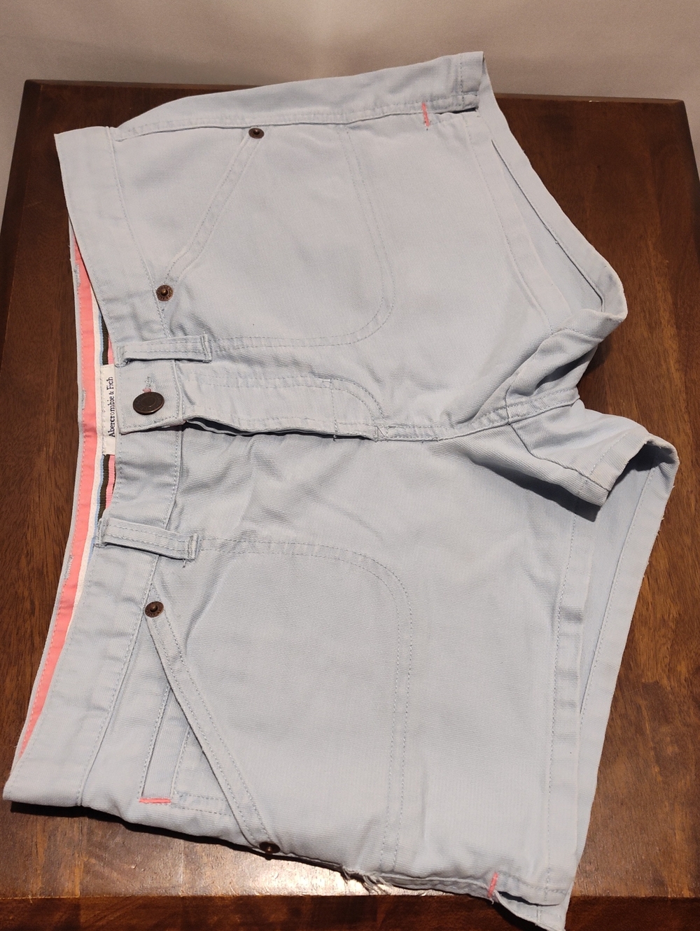AF Shorts, Lt Blue, Sz 4